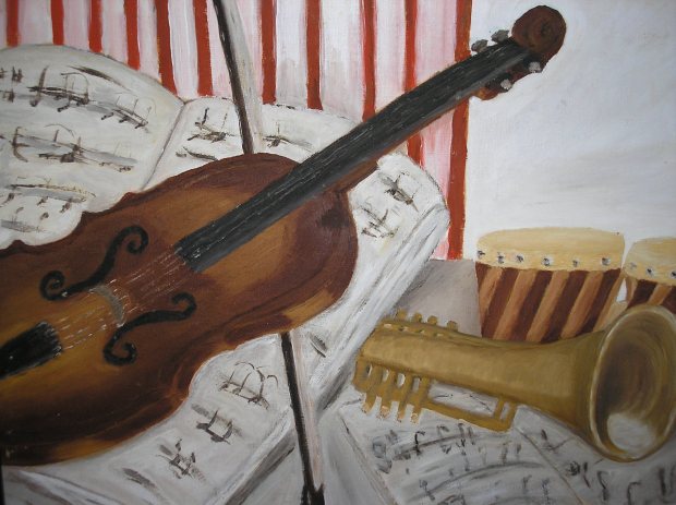 Violin and Horn - AMc - 1990