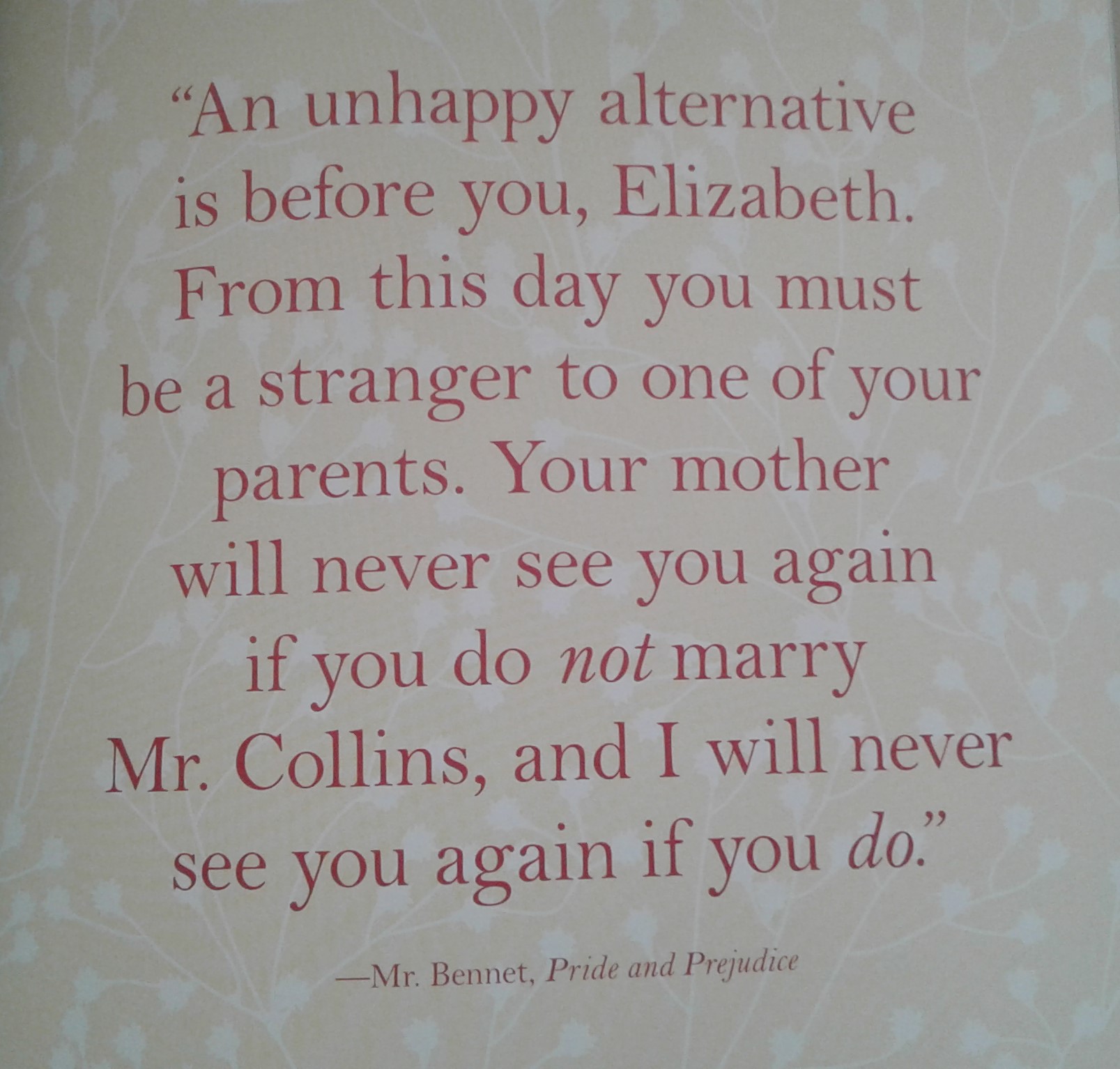 Jane Austen Quote