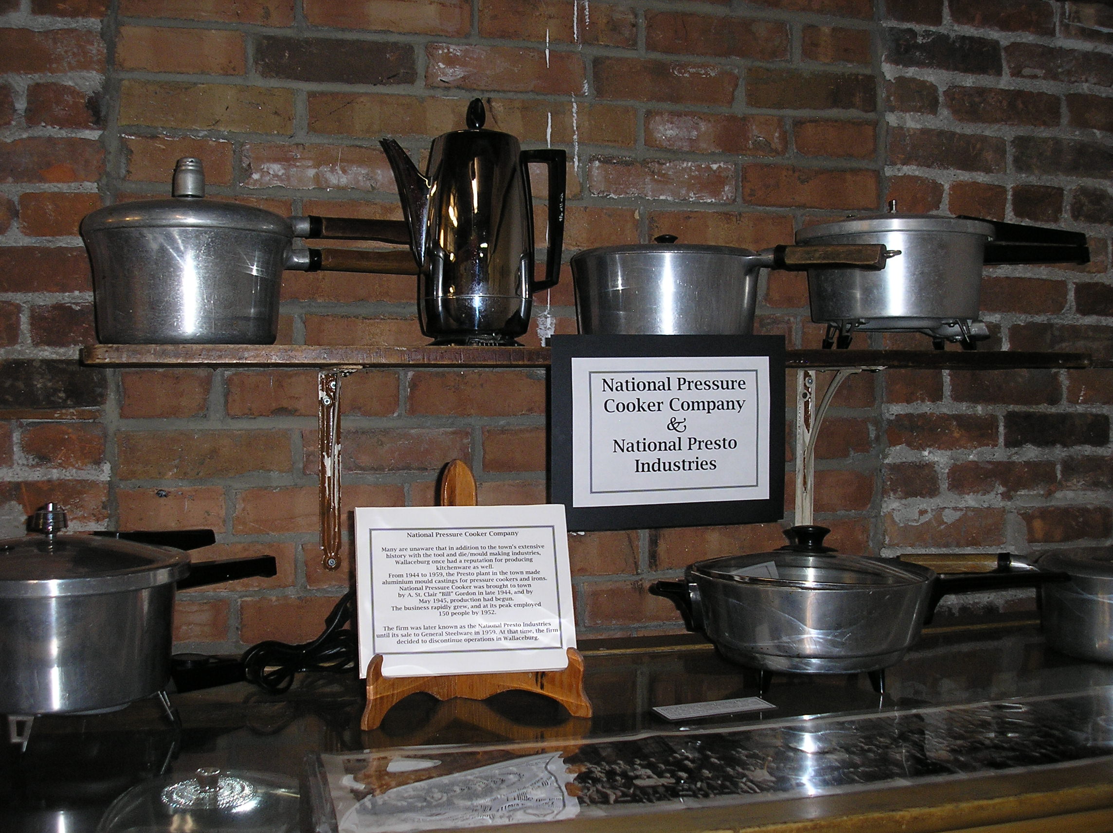 Museum pressure cookers