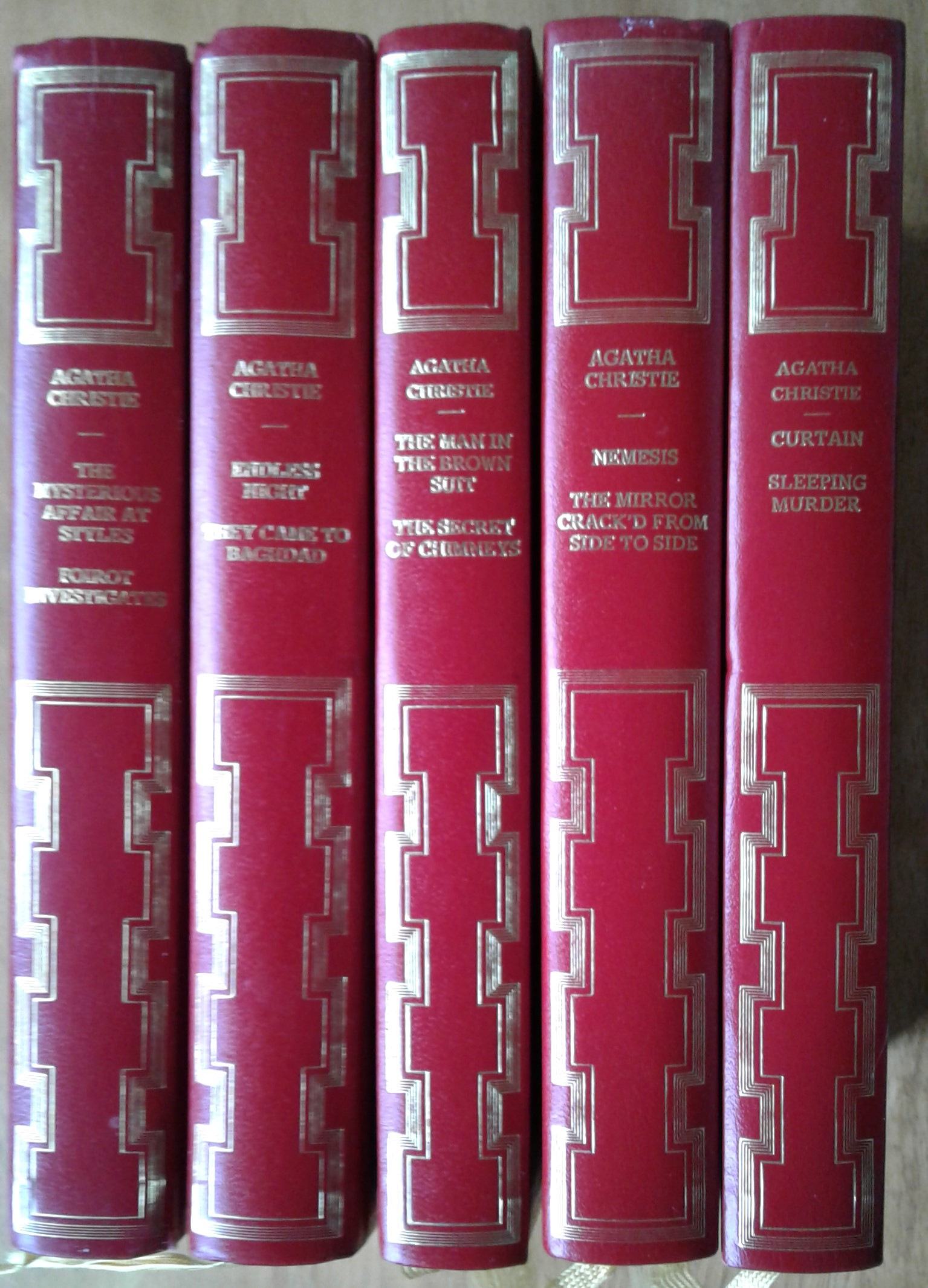 Agatha Christie books