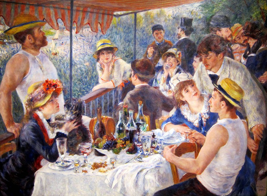 Luncheon of the Boating Party - Renoir