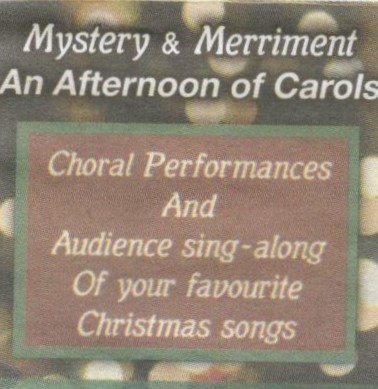 Carol sing notice