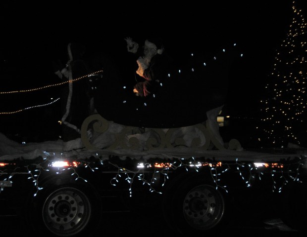 Christmas parade Santa Claus