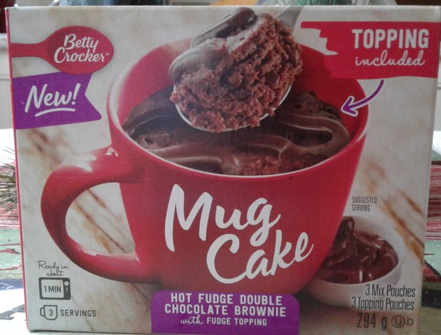 Mug cake brownie