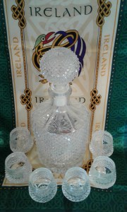 Whiskey decanter two