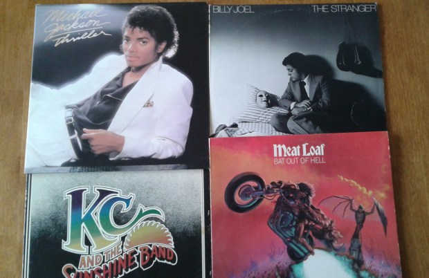 old records albums - 70's and 80's