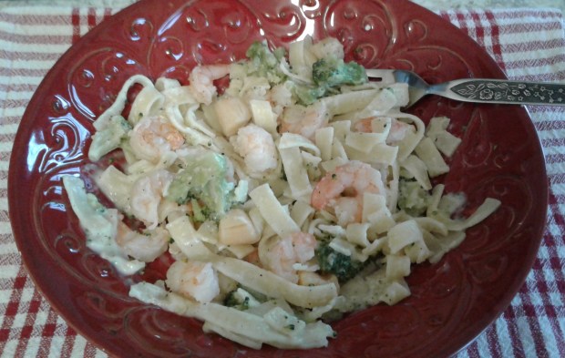 Shrimp and Scallop Pasta