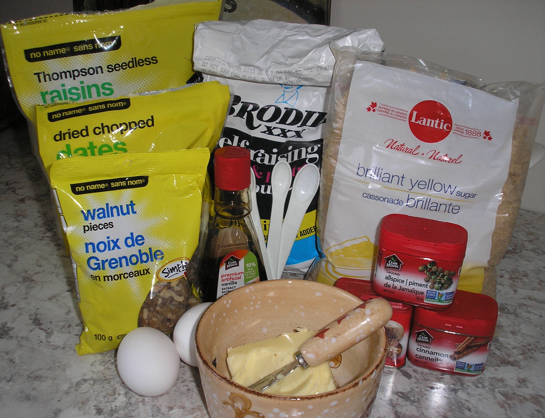 Hermit cookie ingredients