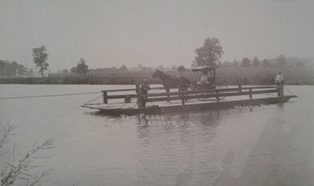 On the Waterfront - Ferry with Horse