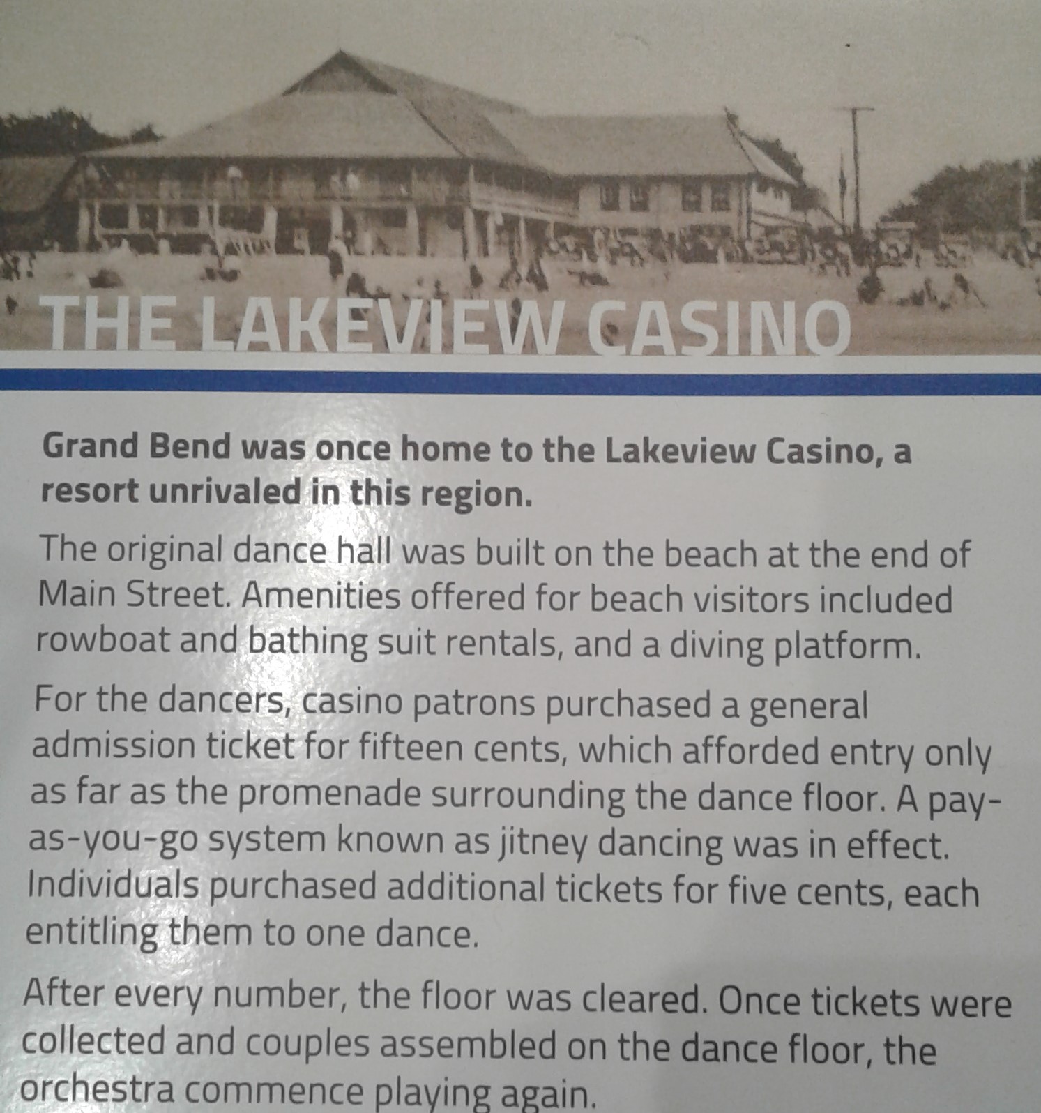 On the Waterfront - Grand Bend Dance Pavilion