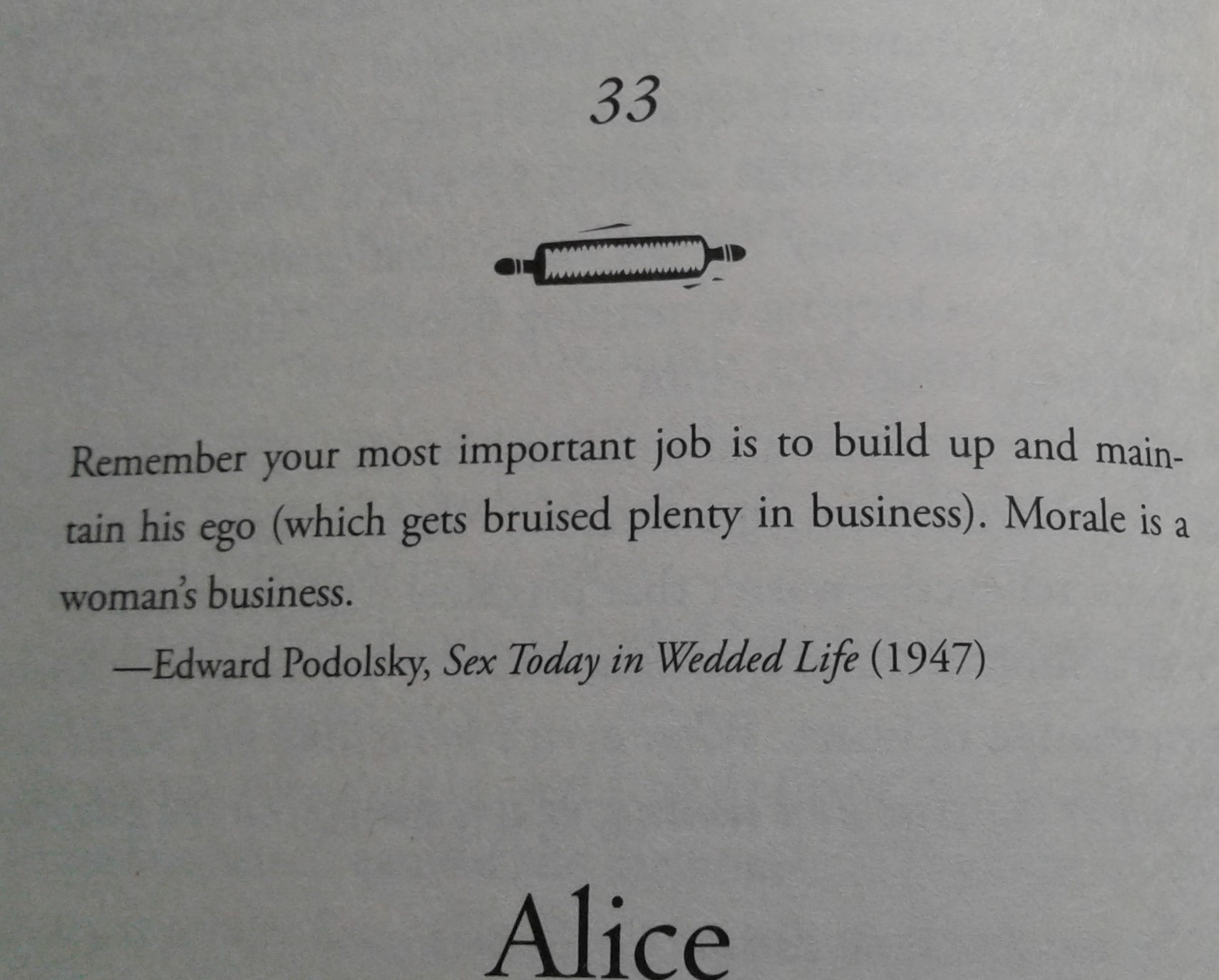 Vintage 50's Marriage Advice