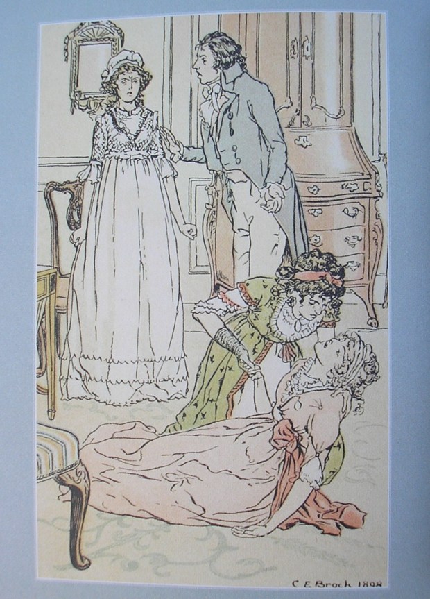 Jane Austen illustration